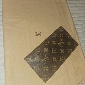 Louis Vuitton Brown and Tan Monogram Card Holder